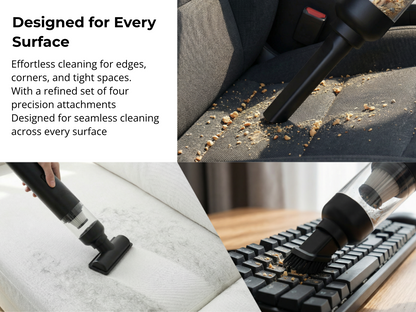 Airzoclean V11 High-Performance Mini Vacuum